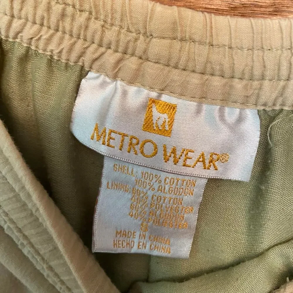 Vintage 90s Metro Wear floral embroidered skirt
